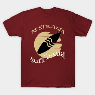 Australia surf board T-Shirt